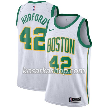 Dres Boston Celtics Al Horford 42 Nike 2018-19 City Edition Bijela Swingman